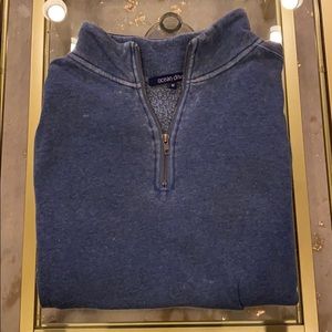 Ocean Drive Distressed Quarter Zip